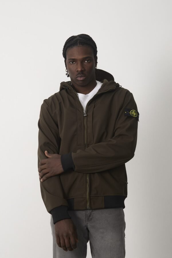 STONE ISLAND SOFTSHELL ARMYGREEN