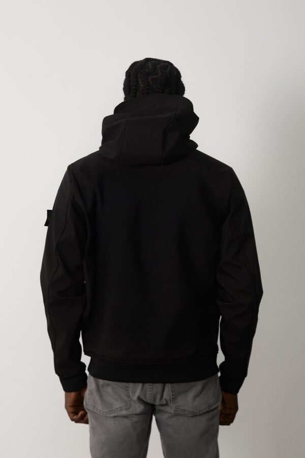 STONE ISLAND SOFTSHELL BLACK - Image 2
