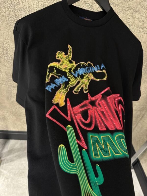 LOUIS VUITTON EMBELLISHED T SHIRT - Image 2