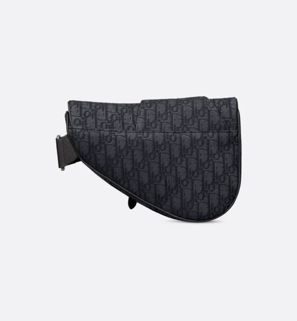DIOR SADDLE BAG BLACK OBLIQUE - Image 3