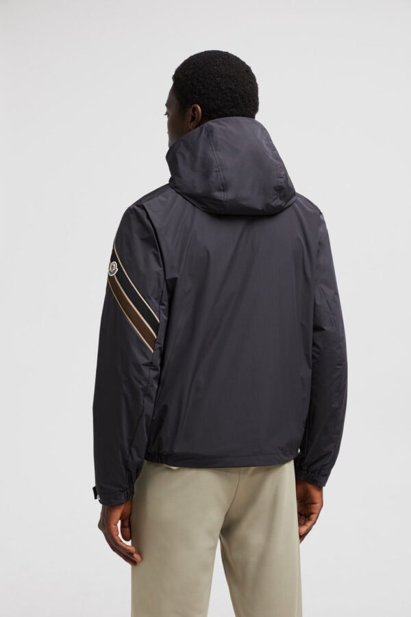 MONCLER CLAUT HOODED WINDBREAKER BLACK - Image 2