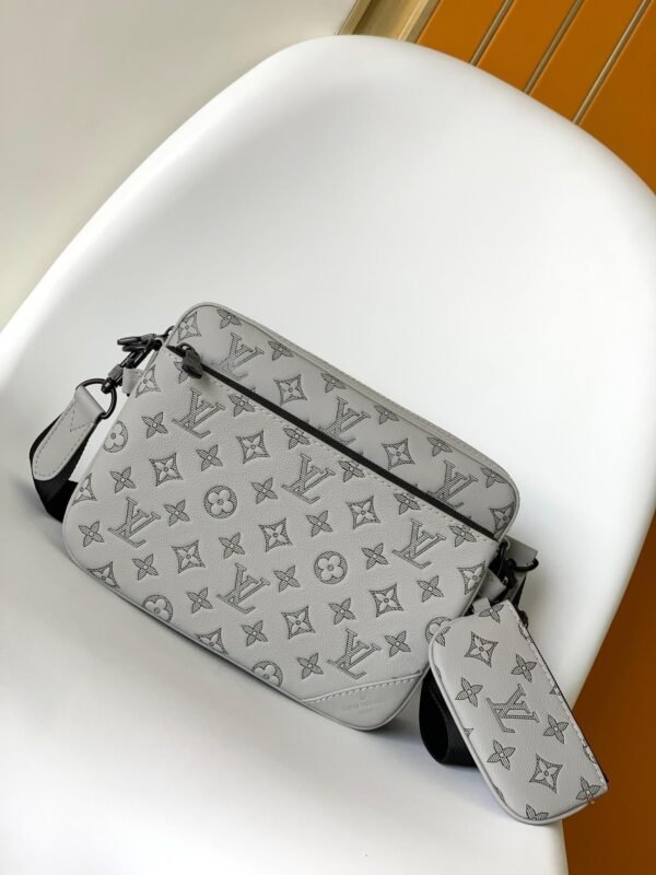 LV Trio Messenger Bag Monogram GREY
