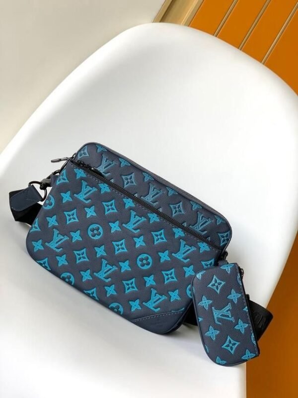 LV Trio Messenger Bag Monogram BLUE